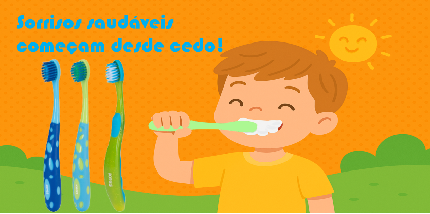 Banner Escova Infantil